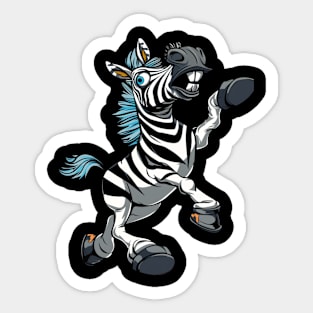 Zebra Global Distribution Sticker